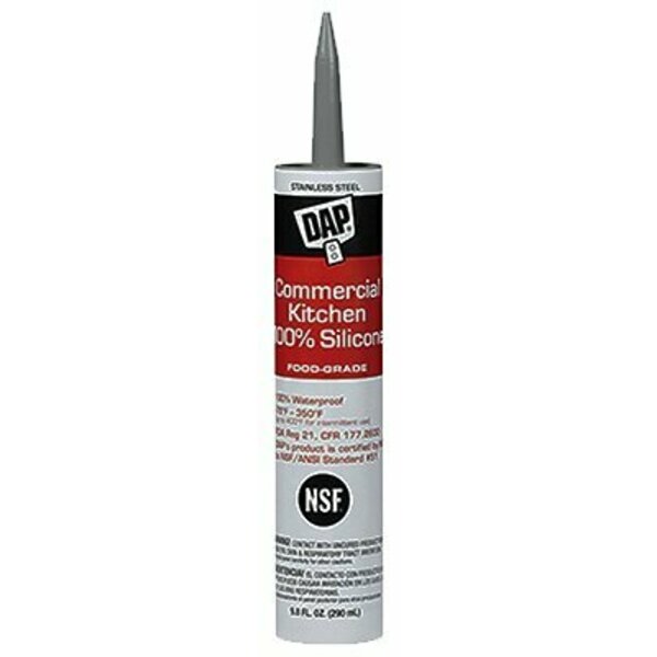 Dap 9.8Oz Stainless Steel Commercial Kitchen Silicone 08660
